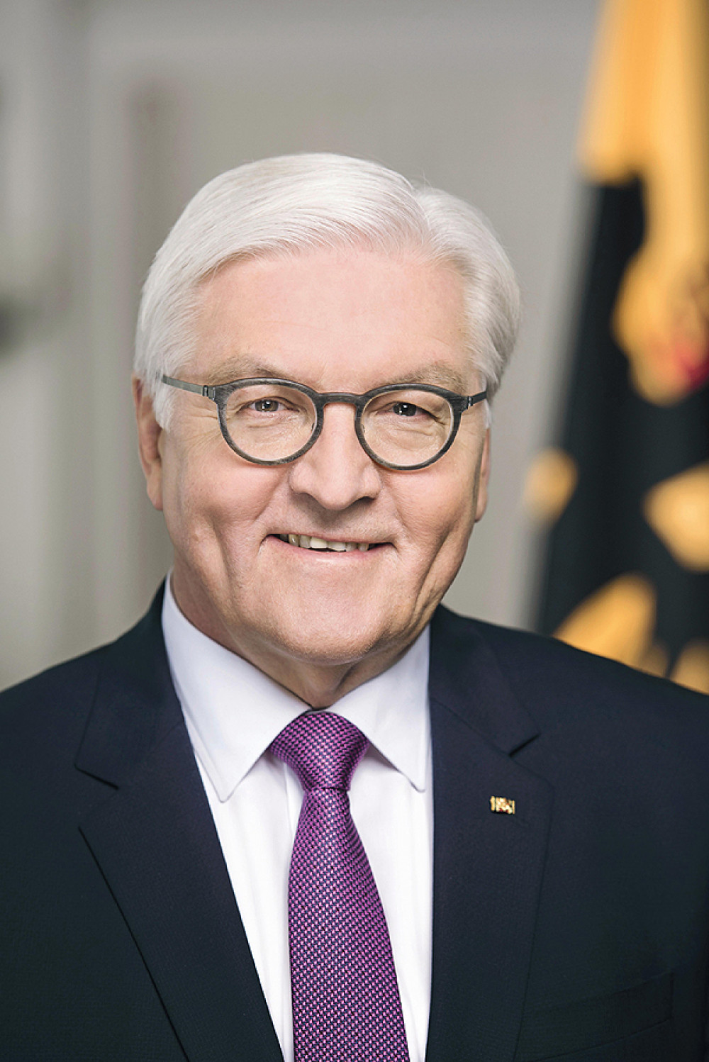 Offizielles Bild des Bundespräsidenten Frank-Walter Steinmeier